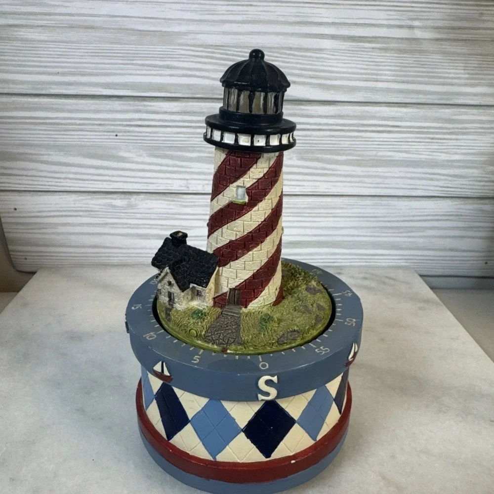 Rare Vintage LighthouseTimer- For Parts Not Working
